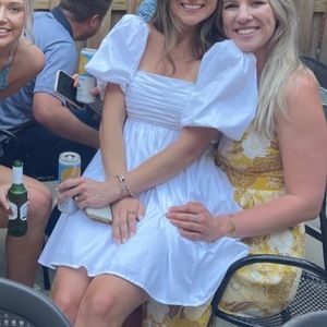 White Bridal Dress - Abercrombie